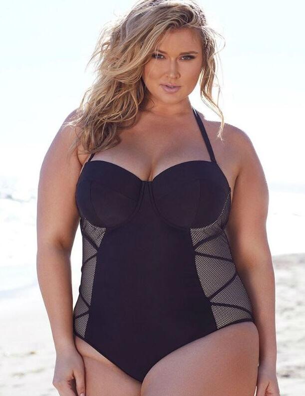 PPHG003 Playful Promises Hunter McGrady Swimsuit - PPHG003 Black