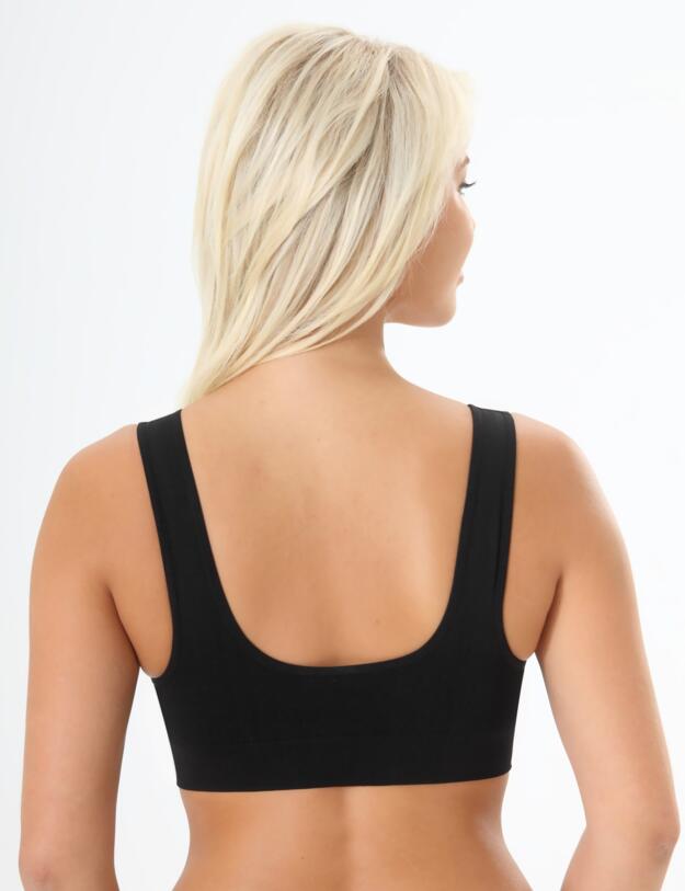 342 Emma Jane Diana Sleep Bra - 342 Black