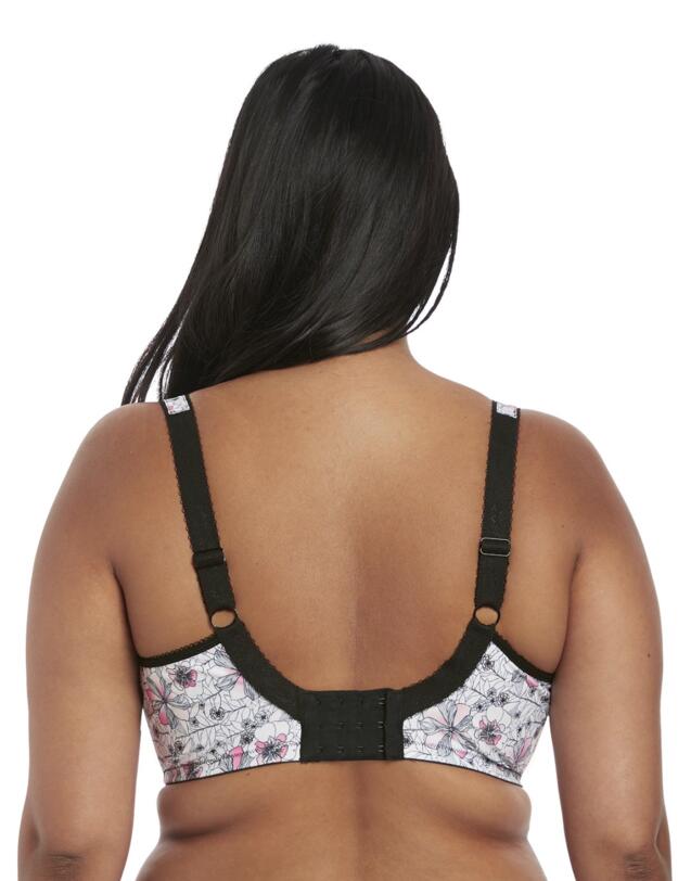 4400 Elomi Rosalind Plunge Bra - 4400 Monochrome