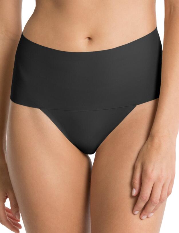 SP0115 Spanx Undie-tectable Thong - SP0115 Very Black