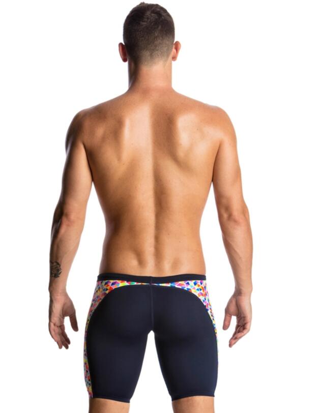 FT37M01684 Funky Trunks Mens Hex On Legs Training Jammers - FT37M01684 Hex On Legs
