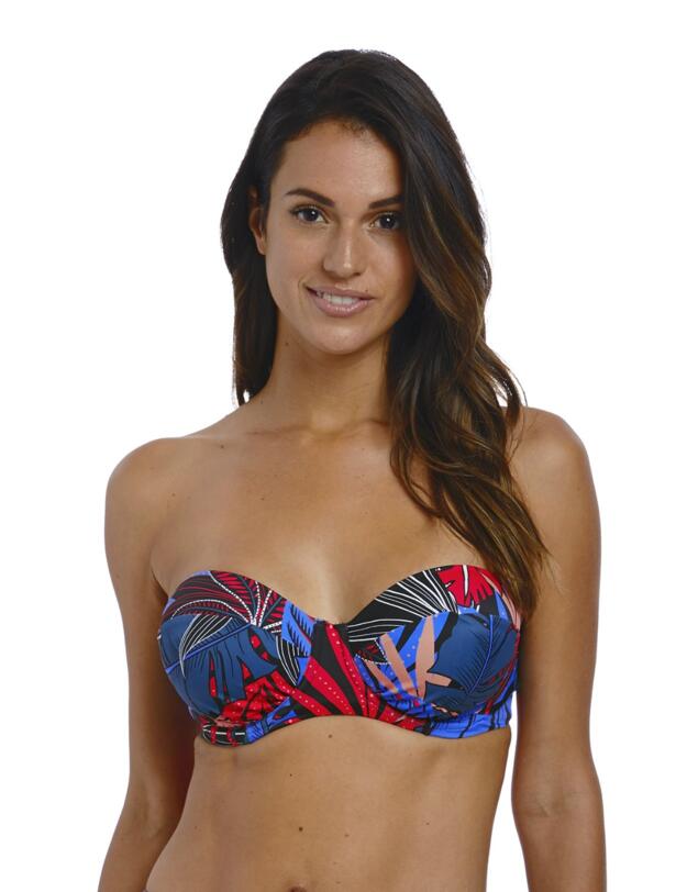 6622 Fantasie Monte Cristi Bandeau Bikini Top - 6622 Multi