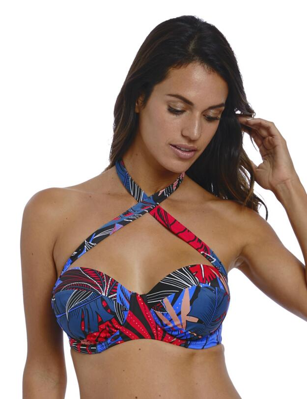 6622 Fantasie Monte Cristi Bandeau Bikini Top - 6622 Multi