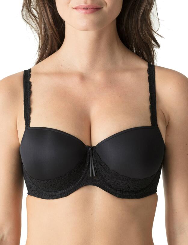 Prima Donna Twist I Do Padded Balcony Bra Black