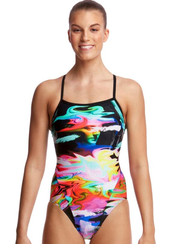 FS15L02180 Funkita Ladies Hail Caesar Single Strap One Piece Swimsuit - FS15L02180 Hail Caesar