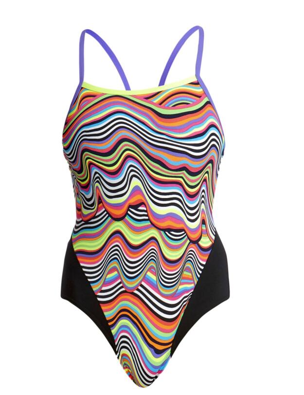 FS15L02066 Funkita Ladies Dripping Single Strap One Piece Swimsuit - FS15L02066 Dripping