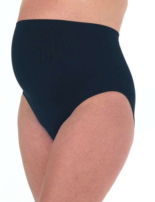 505 Emma Jane Over Bump Maternity Brief - 505 Black