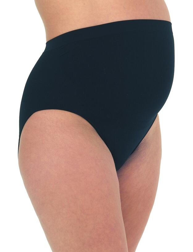 505 Emma Jane Over Bump Maternity Brief - 505 Black