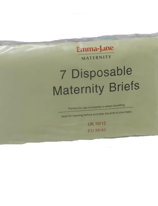 511 Emma Jane Disposable Maternity Briefs (Pack of 7) - 511 Multi