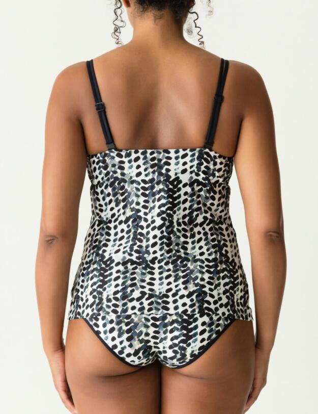 400870 Prima Donna Swim Road Trip Tankini Top - 4004870 Blue Print