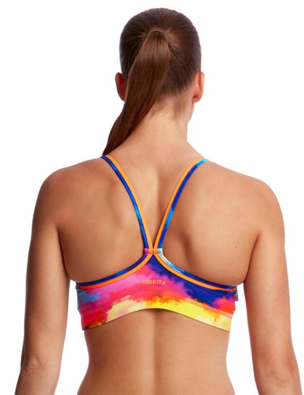 FS02L02177 Funkita Ladies Cumulus Sports Bikini Top - FS02L02177 Cumulus