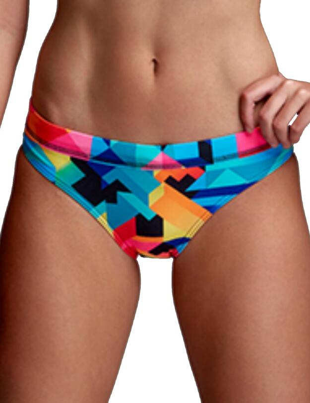 FS03L02204 Funkita Ladies Colour Burst Sports Bikini Brief - FS03L02204 Colour Burst
