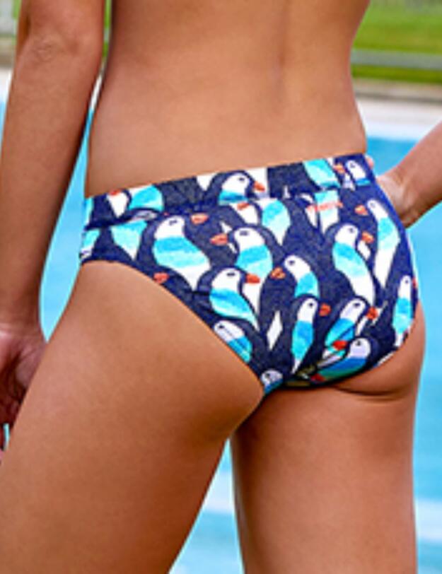 FS03L02069 Funkita Ladies Pengoo Parade Sports Bikini Brief - FS03L02069 Pengoo Parade