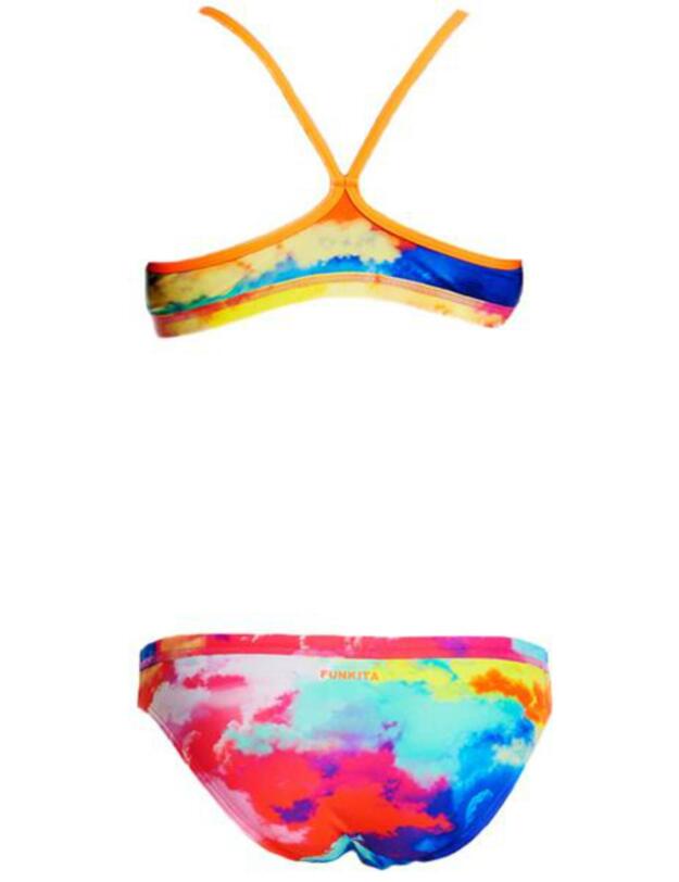 FS02G02177 Funkita Girls Cumulus Racerback Two Piece Swim Set - FS02G02177  Cumulus