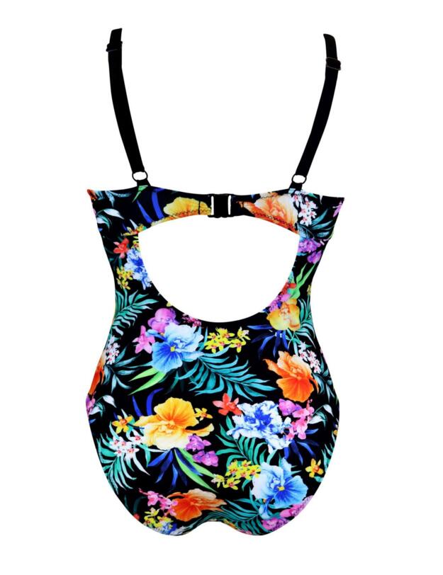 14107 Pour Moi Miami Brights Padded Underwired Swimsuit - 14107 Multi