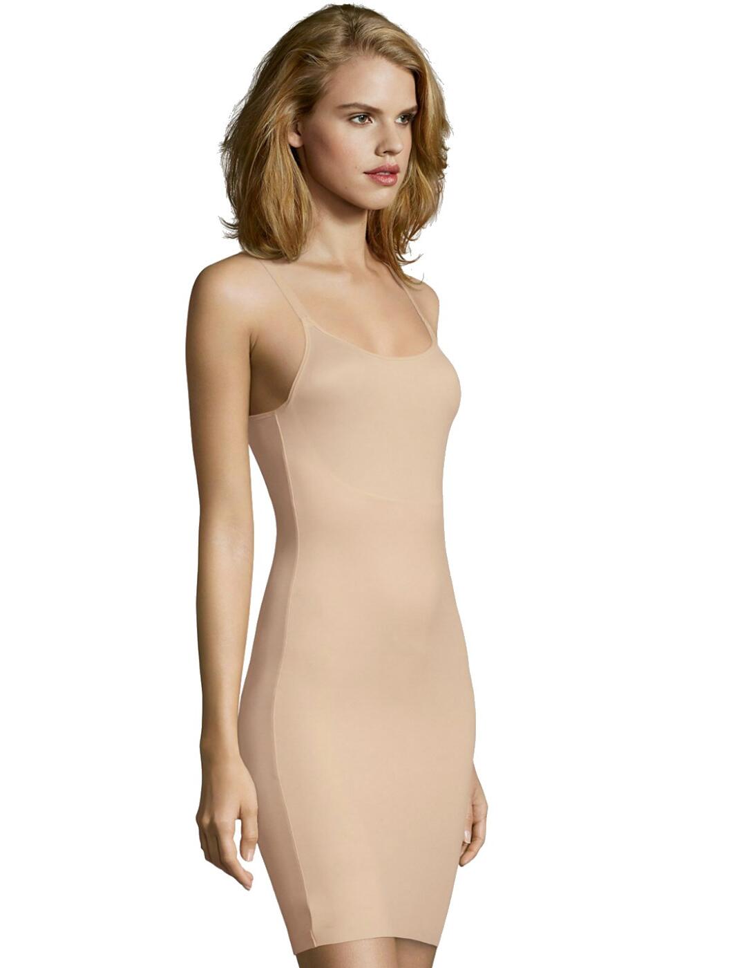 DM0039 Maidenform Cool Comfort Shaping Smoothing Slip - DM0039 Nude