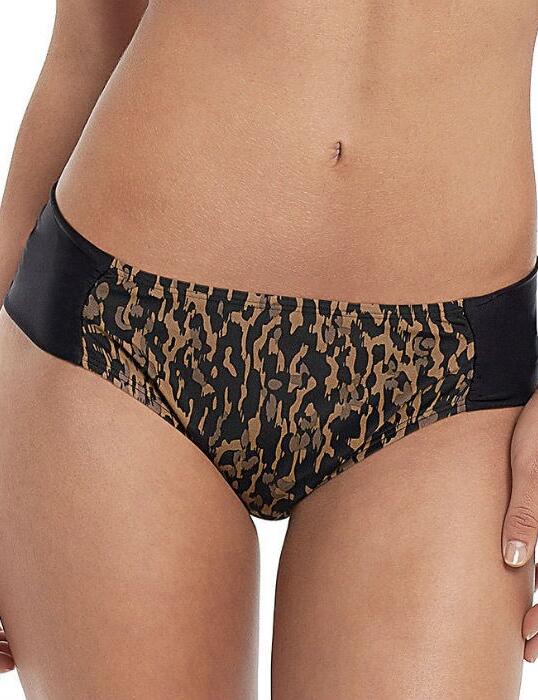 SW0789 Panache Savannah Gather Bikini Pant Animal - SW0789 Gather Pant
