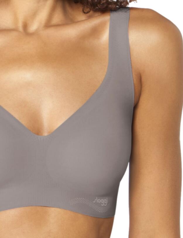 10186738 Sloggi Zero Feel Bralette Bra Top - 10186738 Coffee Sugar