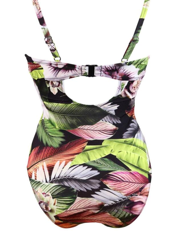 12907 Pour Moi Orchid Luxe Underwired Padded Swimsuit - 12907 Multi Print