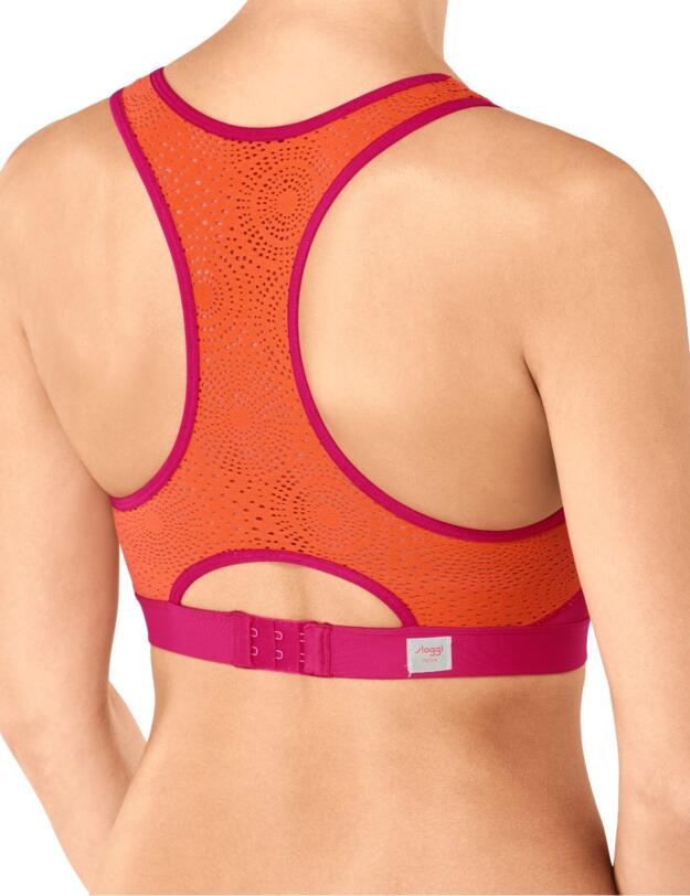 10190422 Sloggi Women Move Fly Underwired Sports Bra - 10190422 Pink/Light Combination