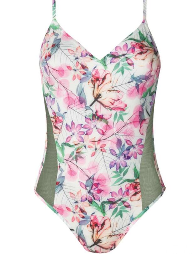 10195265 Triumph Delicate Flowers Swimsuit - 10195265 Pink/Light Combination