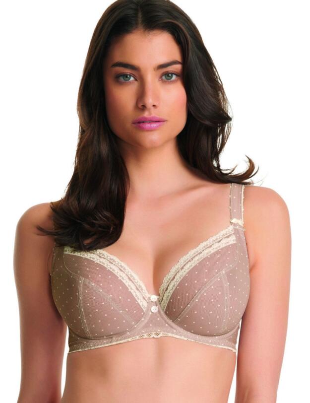 4791/2 Freya Lacey Balcony Bra - 4791/2 Latte