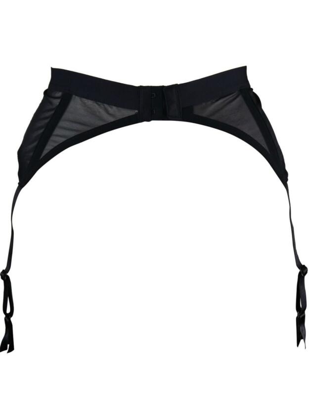 11807 Pour Moi Suspense Suspender Belt - 11807 Black 