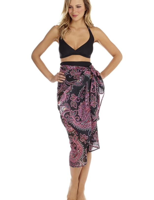 23-3006 SeaSpray Josephine Paisley Pareo Sarong - 23-3006 Multi 