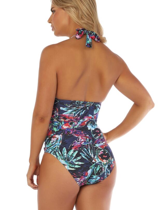 26-2347 SeaSpray Alina Hourglass Buckle Swimsuit - 26-2347 Multi