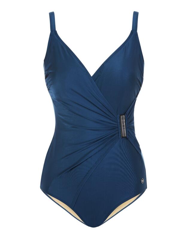 05-2112A SeaSpray Side Buckle Swimsuit - 05-2112A Teal