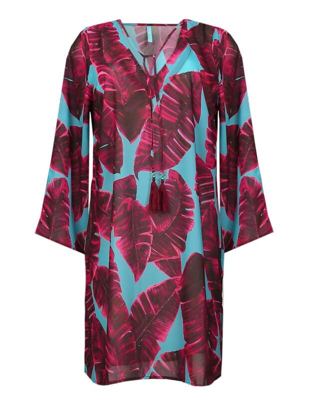 4005784 Prima Donna Swim Palm Springs Kaftan - 4005784 Pink Flavor