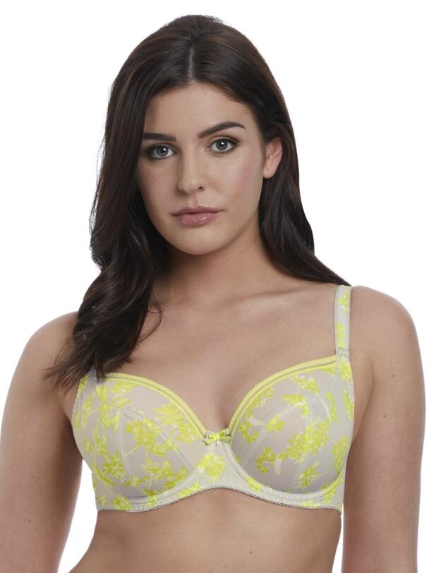 5311 Freya Limelight Underwired Plunge Bra - 5311 Zest
