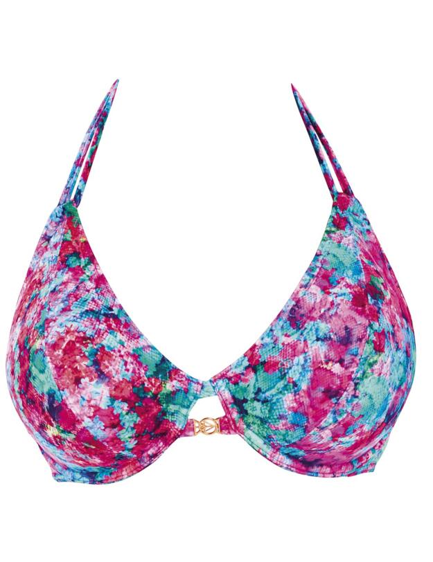2942 Freya Mamba Underwired Bandless Halter Bikini Top - 2942 Multi