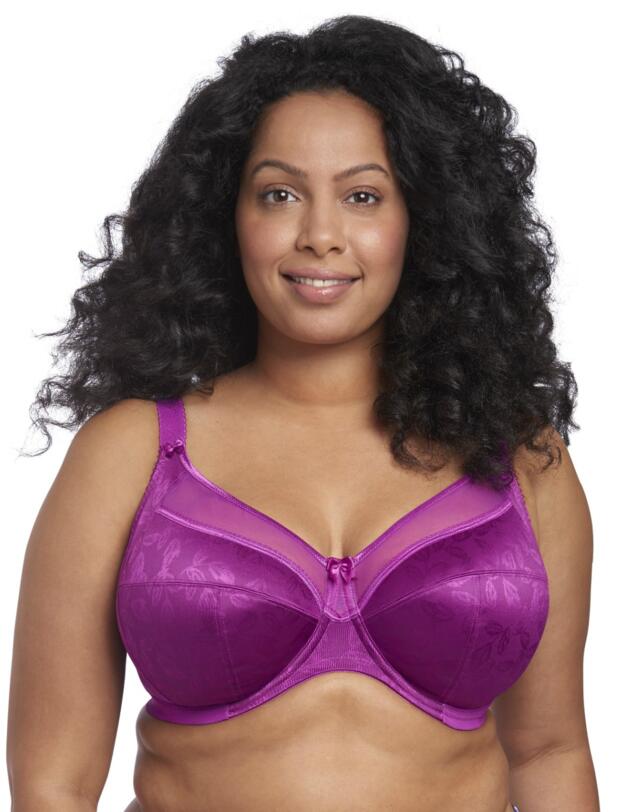 Goddess Petra Underwired Full Cup Bra Magenta