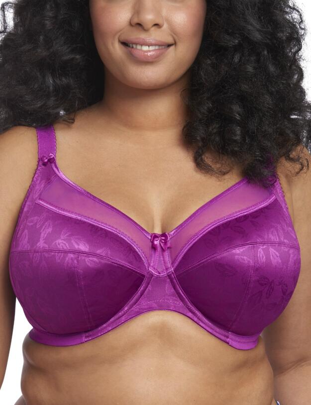 Goddess Petra Underwired Full Cup Bra Magenta