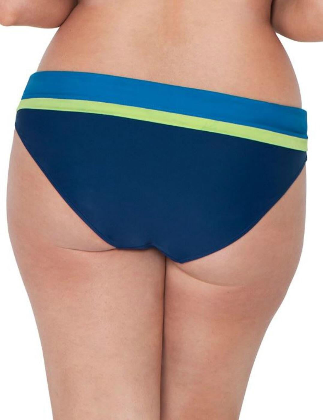 Curvy Kate Maya Fold Over Bikini Brief Bottoms Pant CS4625 New Womens Swimwear