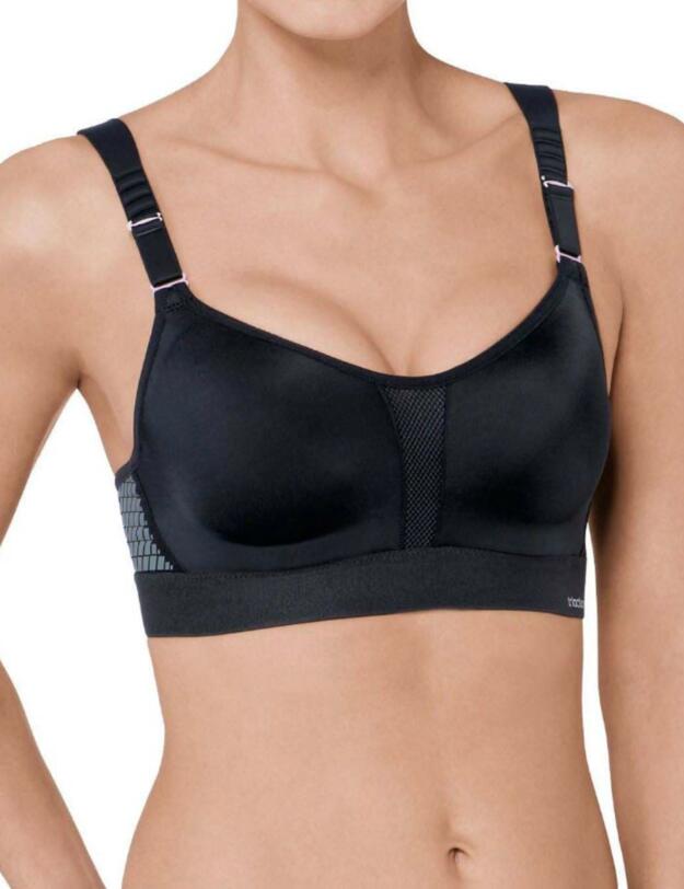 10181330 Triumph Triaction Boost Lite WHU Sports Bra - 10181330 Black