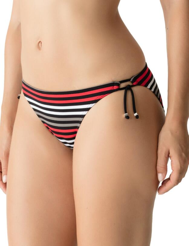 4005453 Prima Donna Swim Hollywood Waist Rope Tie Side Bikini Brief - 4005453 Red Carpet