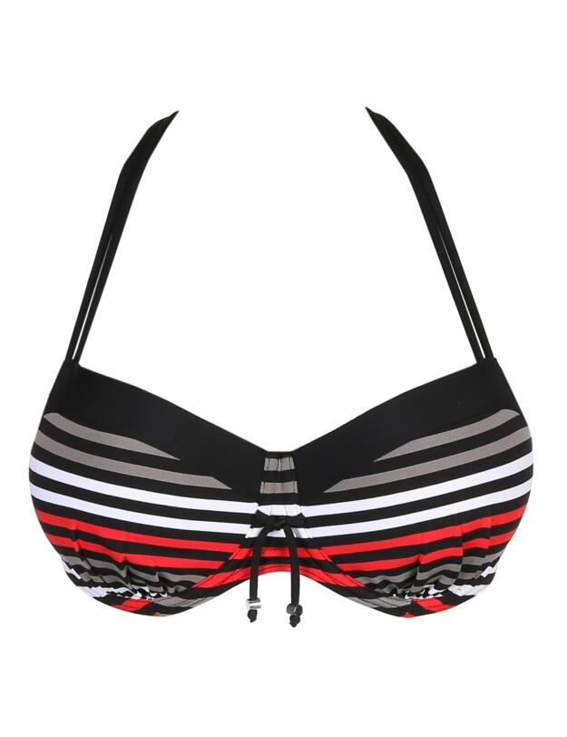 4005416 Prima Donna Swim Hollywood Underwired Padded Balcony Bikini Top - 4005416 Red Carpet