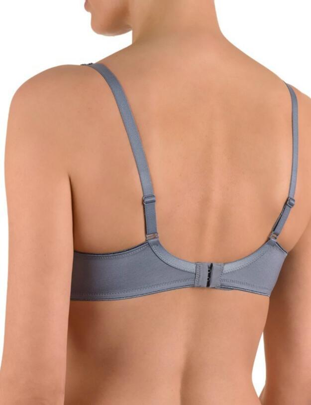 805871 Conturelle by Felina Wild Lily Underwired Bra - 805871 Smokey Blue