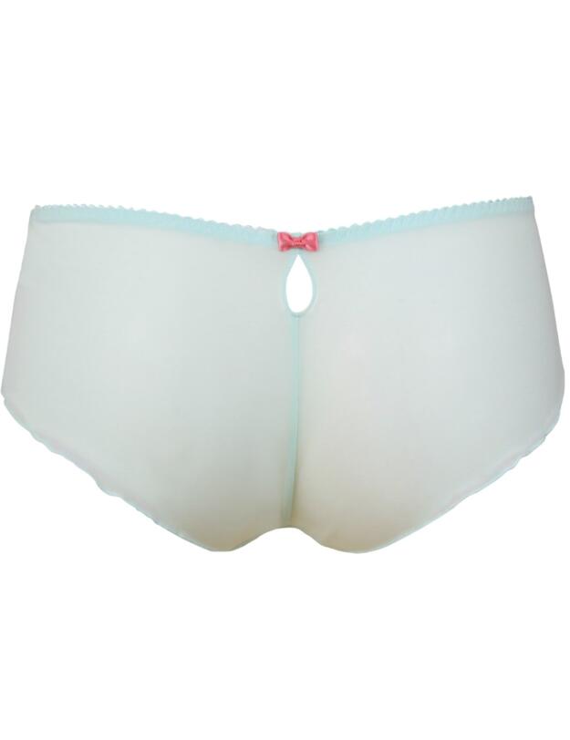 7703 Pour Moi St Tropez Short Brief - 7703 Aqua/Coral