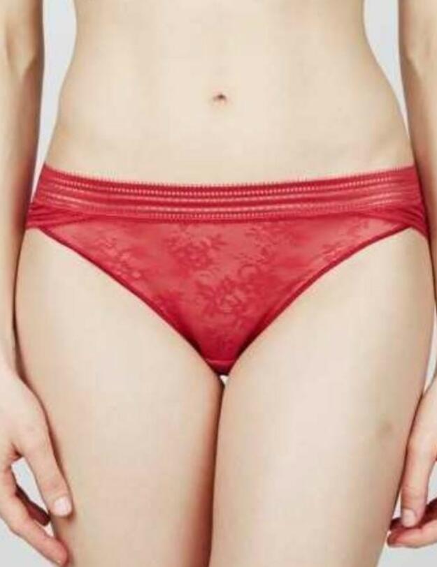 16463 Maison Lejaby Miss Lejaby Bikini Style Brief - 16463 Groseille (Red)
