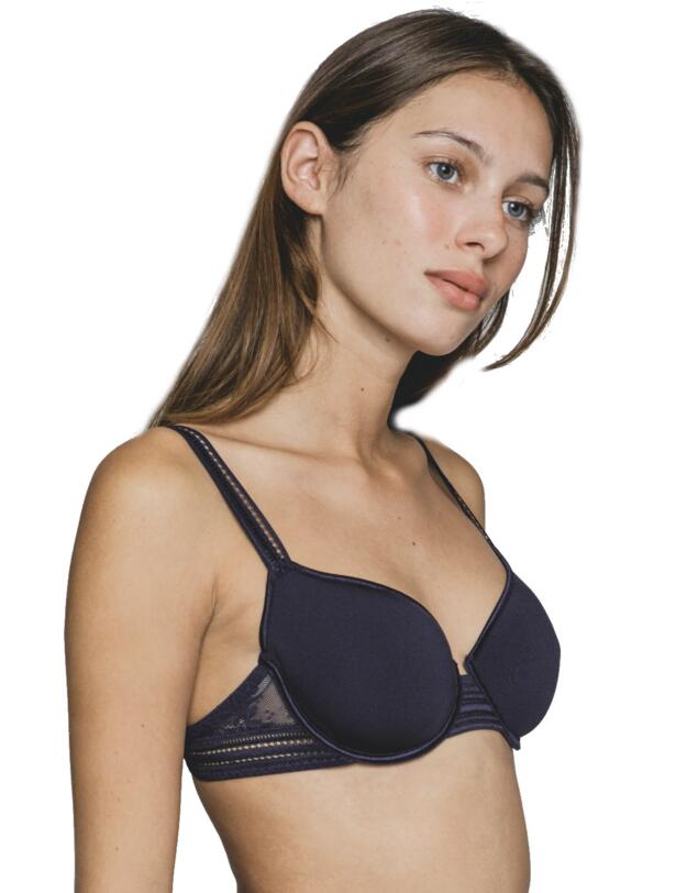 16432 Maison Lejaby Miss Lejaby Spacer Bra - 16432 Bleu Horizon