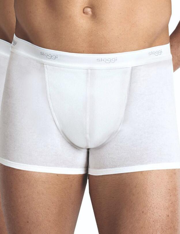10167206 Sloggi Men Basic Limited Short 2P Brief - 10167206 White