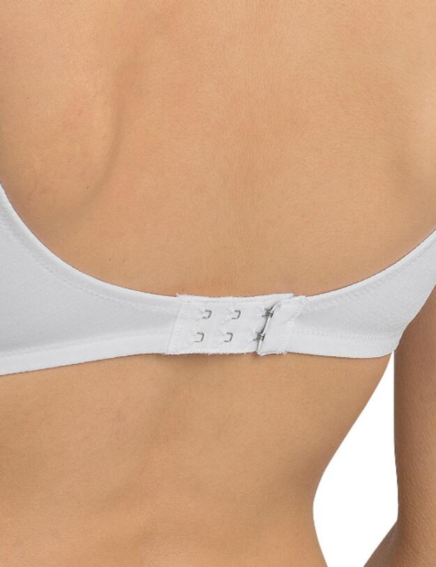 10147806 Triumph Lena Cotton Non-Wired Bra - 10147806 White
