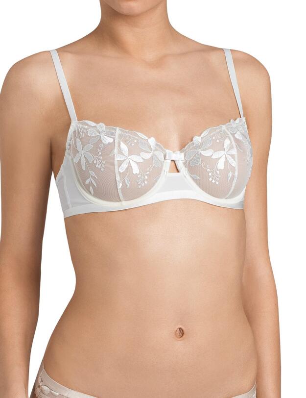 10157976 Triumph Sexy Angel Spotlight Sheer Bra - 10157976 Silk White