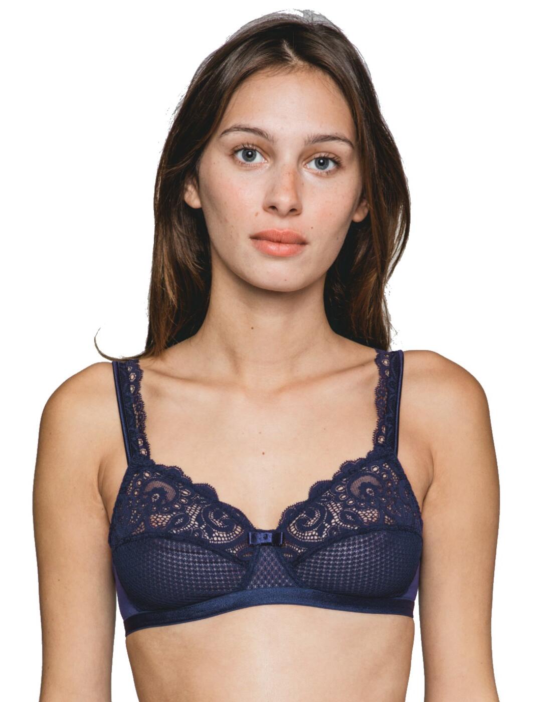 13843 Maison Lejaby Gaby Non-Wired Soft Cup Bra - 13843 Nuit Noire