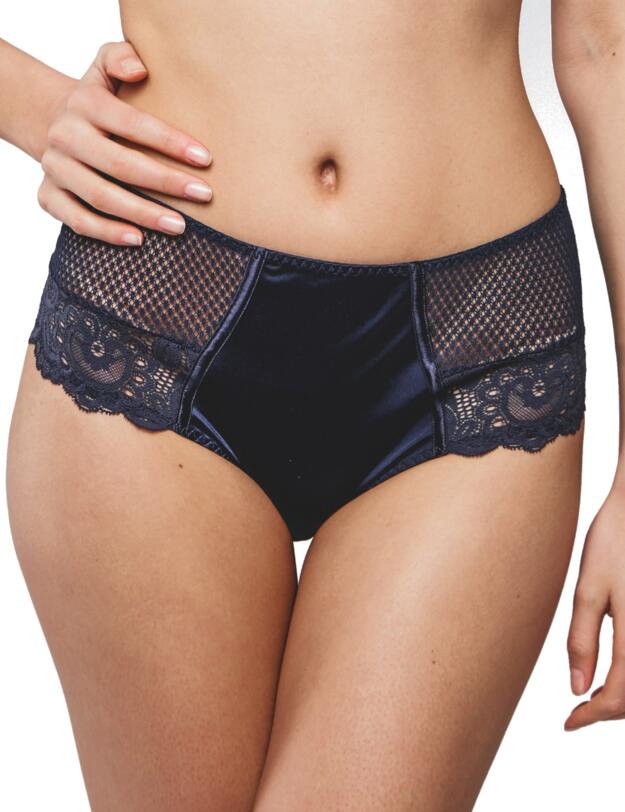 13864 Maison Lejaby Gaby High Waist Brief - 13864 Nuit Noire