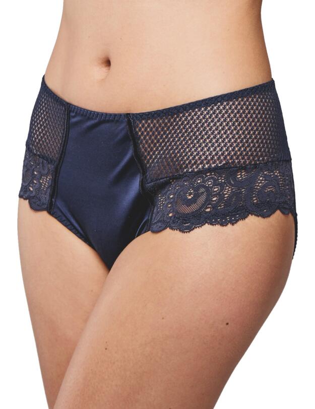 13864 Maison Lejaby Gaby High Waist Brief - 13864 Nuit Noire