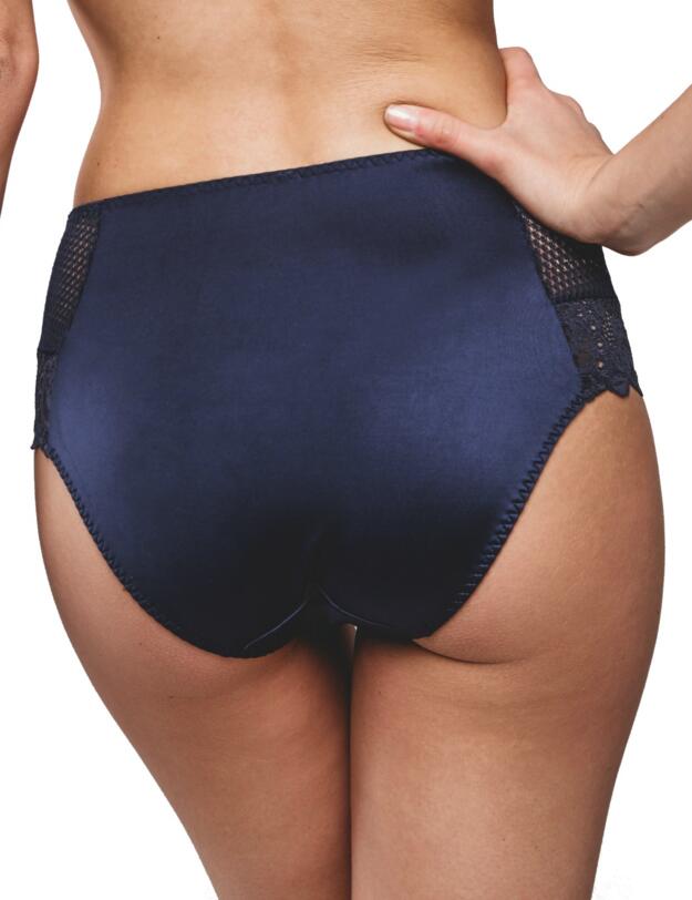 13864 Maison Lejaby Gaby High Waist Brief - 13864 Nuit Noire